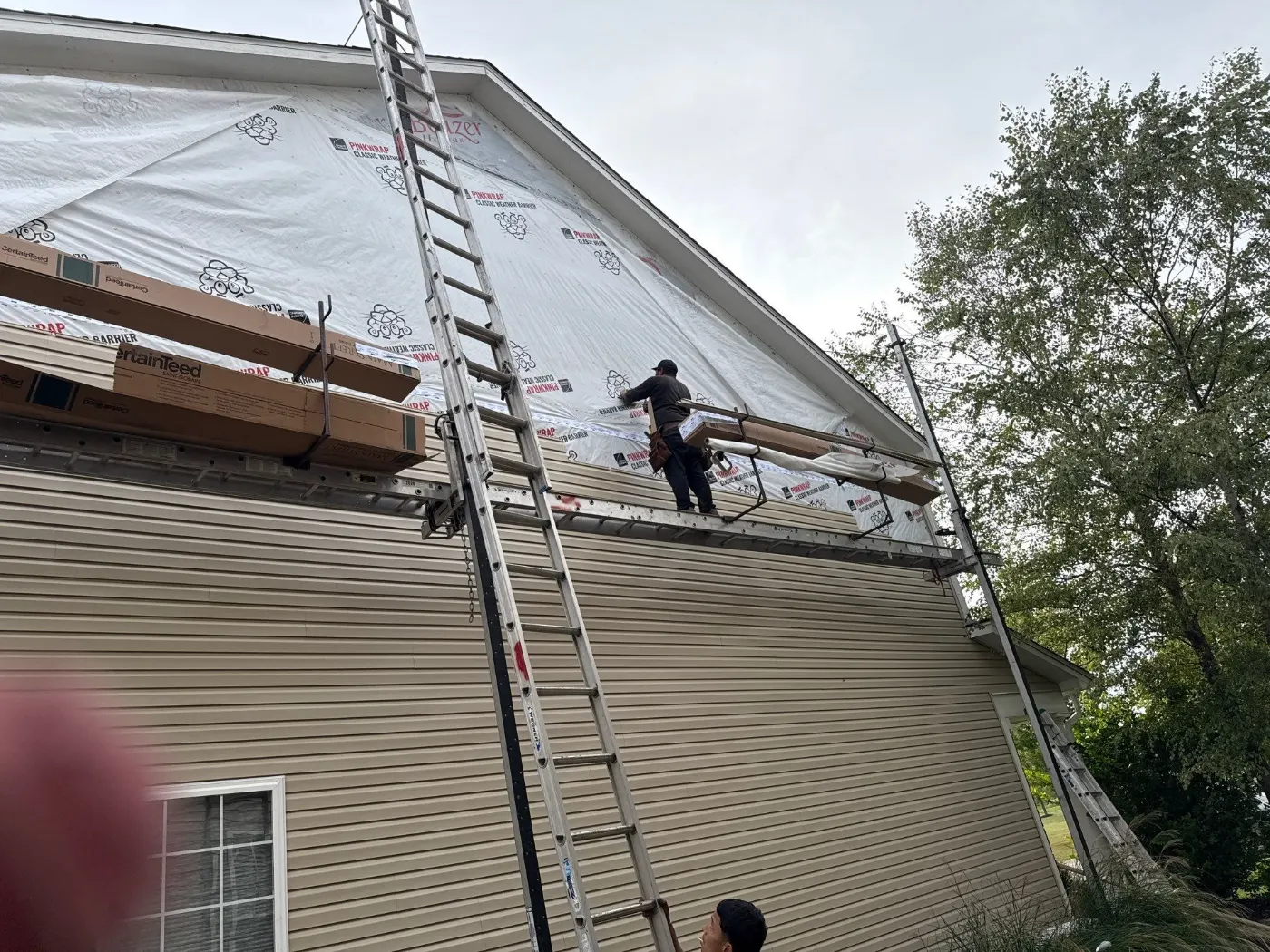 Soffit and fascia work in Brookshire